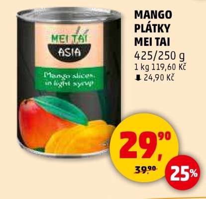 MANGO PLÁTKY MEI TAI*