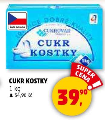 CUKR KOSTKY