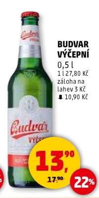 Budvar výčepní