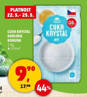 CUKR KRYSTAL KARLOVA KORUNA