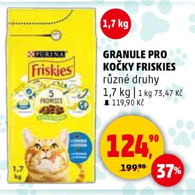 GRANULE PRO KOČKY FRISKIES