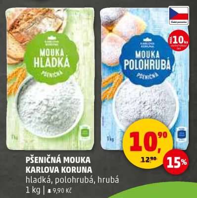 PŠENIČNÁ MOUKA KARLOVA KORUNA
