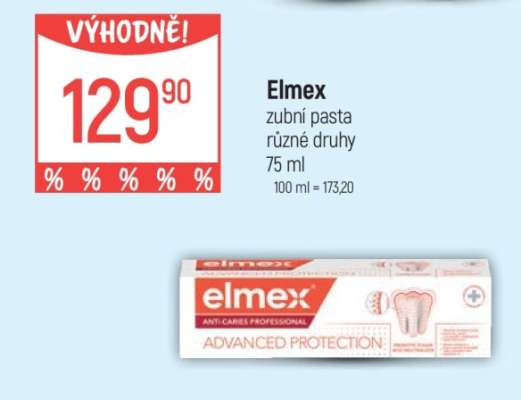 Elmex zubní pasta
