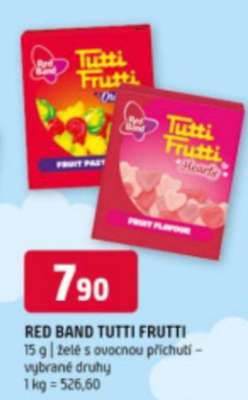 RED BAND TUTTI FRUTTI