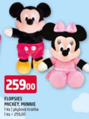 FLOPSIES MICKEY, MINNIE