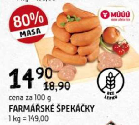 Farmářské špekáčky
