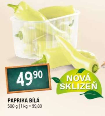 PAPRIKA BÍLÁ
