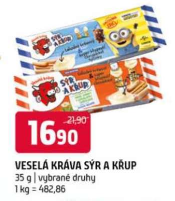 Veselá kráva Sýr a Křup