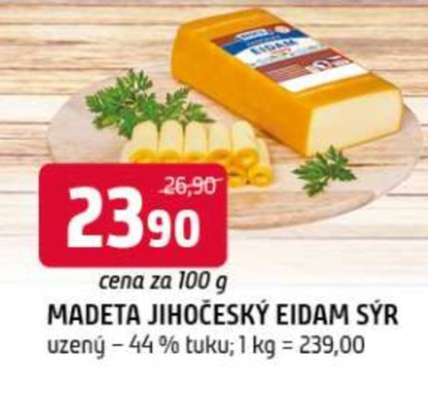 MADETA Jihočeský Eidam sýr