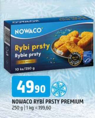 Nowaco rybí prsty Prémium