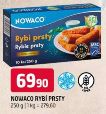 Nowaco Rybí prsty