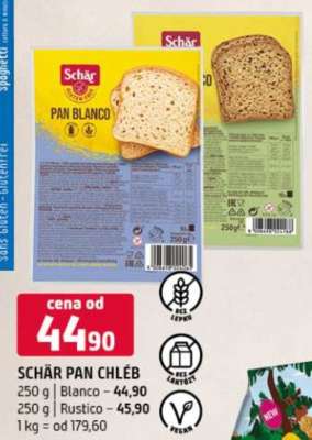 SCHÄR PAN CHLÉB