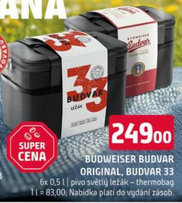 Budweiser Budvar Original Budvar 33