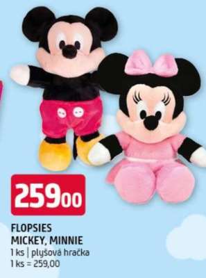 FLOPSIES MICKEY, MINNIE