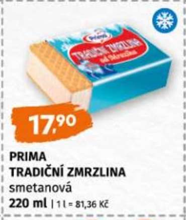 Prima Tradiční Zmrzlina