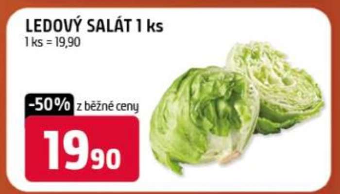 Ledový salát 1 ks