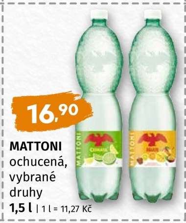 Mattoni ochucená, vybrané druhy,