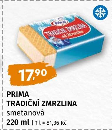 Prima Tradiční Zmrzlina