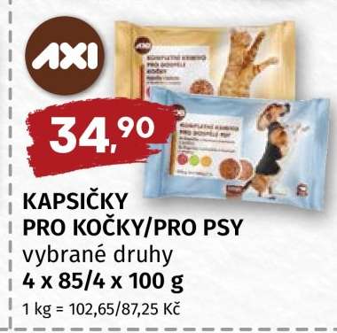 KAPSIČKY PRO KOČKY/PRO PSY