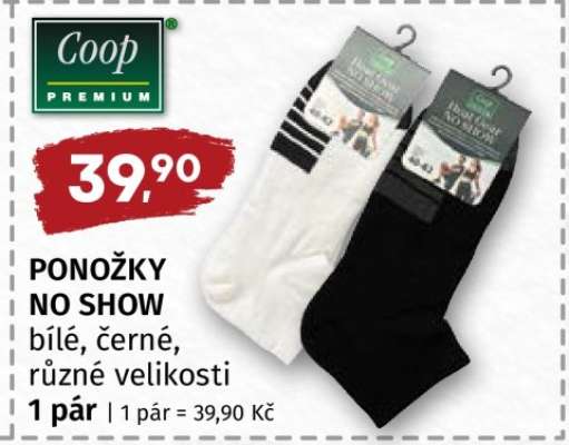 PONOŽKY NO SHOW