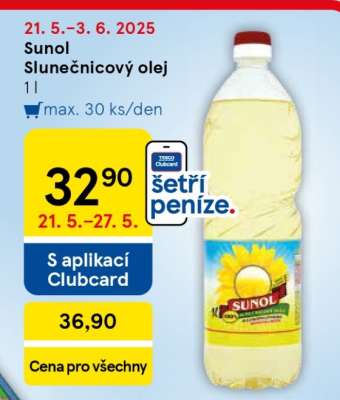 Sunol slunečnicový olej