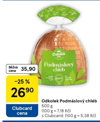 Odkolek Podmáslový chléb