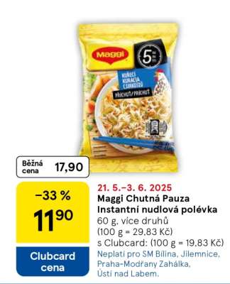 Maggi Chutná Pauza Instantní nudlová polévka