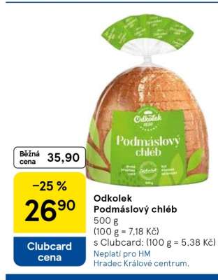 Odkolek Podmáslový chléb