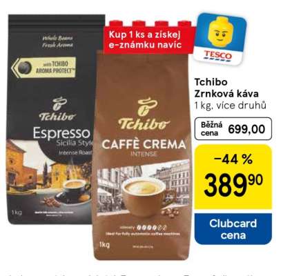 TCHIBO Zrnková káva