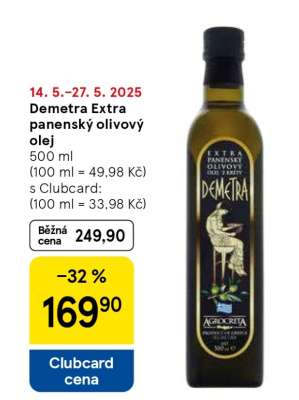 Demetra Extra panenský olivový olej