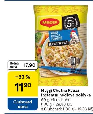 Maggi Chutná Pauza Instantní nudlová polévka