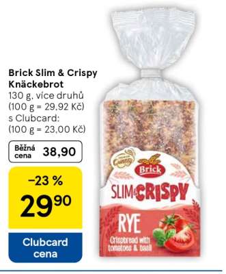Brick Slim & Crispy Knäckebrot