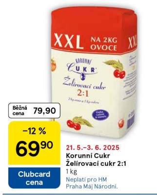 Korunní Cukr Želírovací cukr 2:1