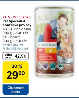Pet Specialist Konzerva pro psy