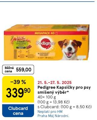 Pedigree Kapsičky pro psy smíšený výběr