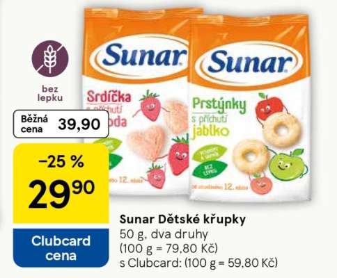 Sunar Dětské křupky