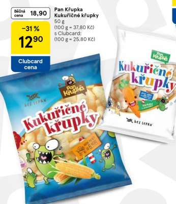 Pan Křupka Kukuřičné křupky