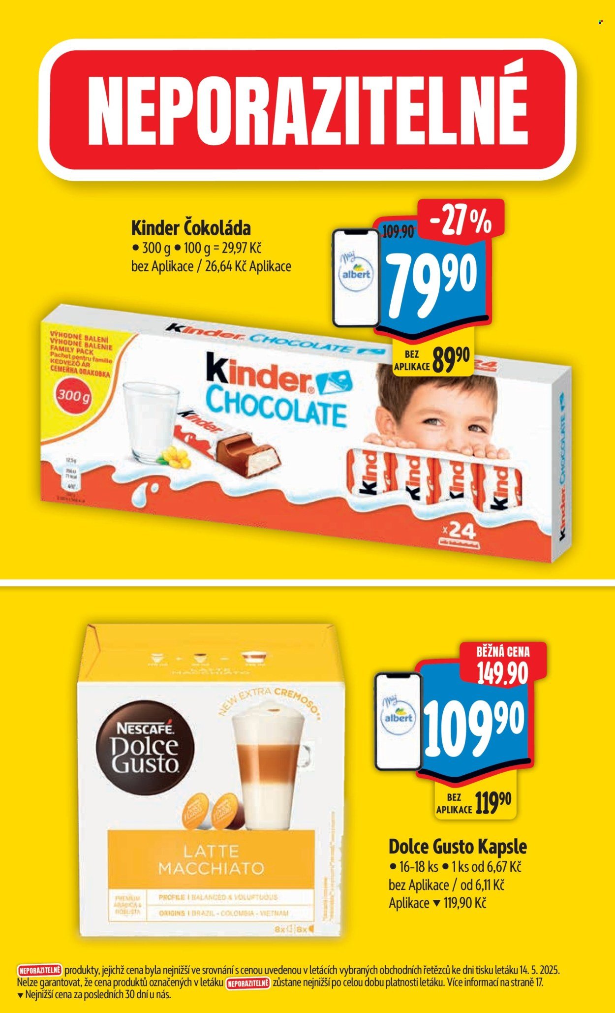 Leták Albert Hypermarket - 21.5.2025 - 27.5.2025. Strana 1