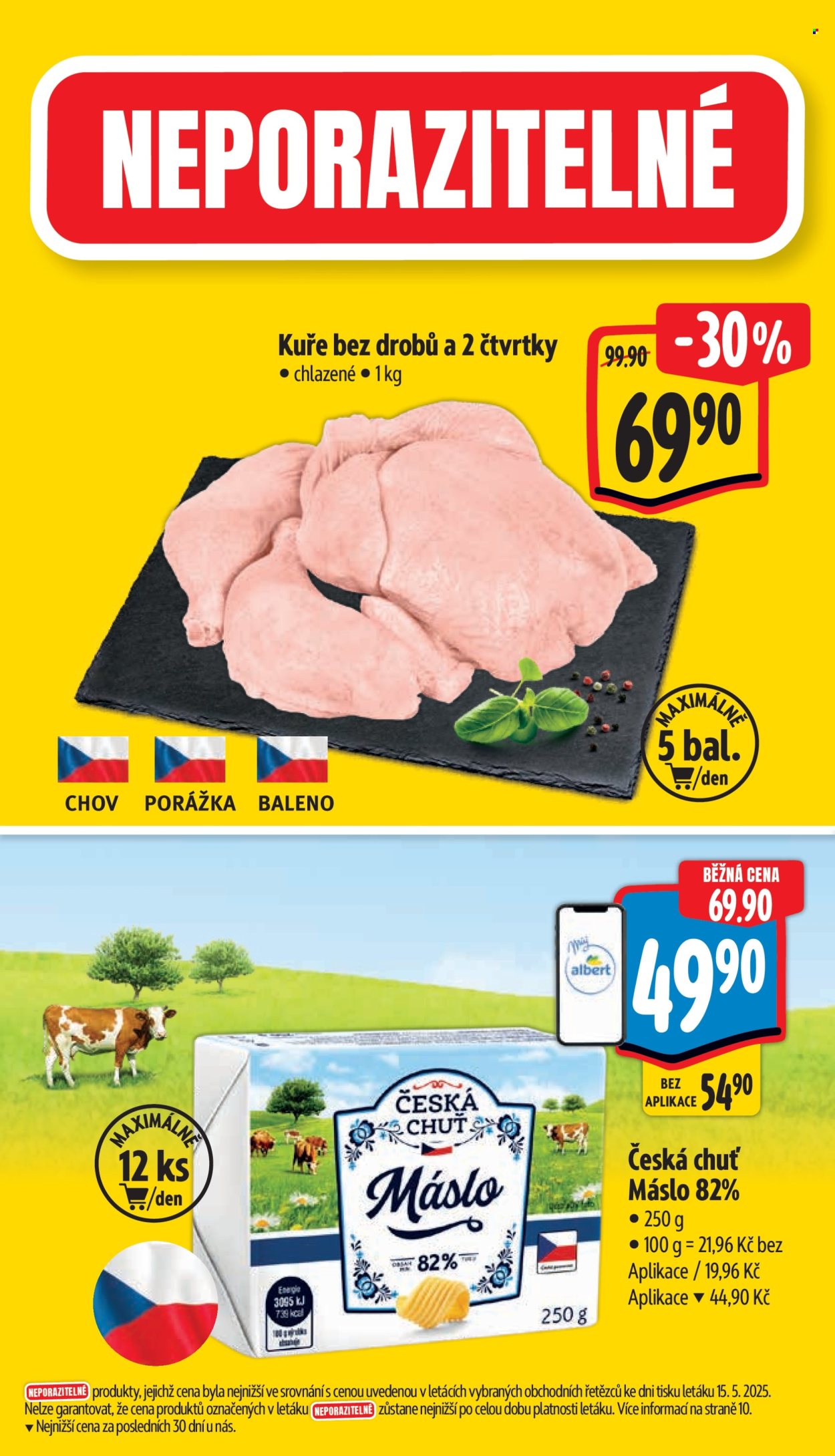 Leták Albert Supermarket - 21.5.2025 - 27.5.2025. Strana 1