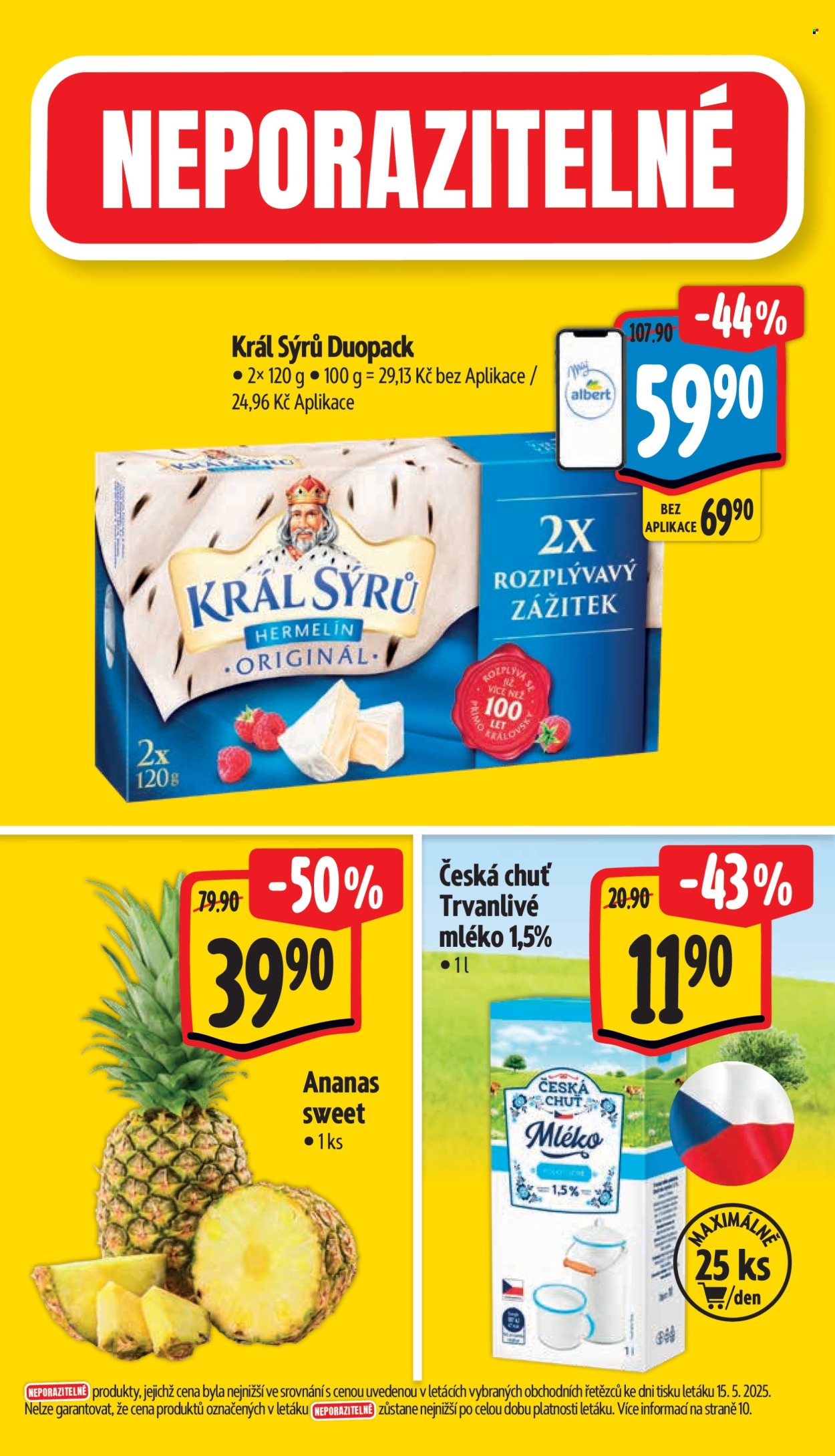 Leták Albert Supermarket - 21.5.2025 - 27.5.2025. Strana 1