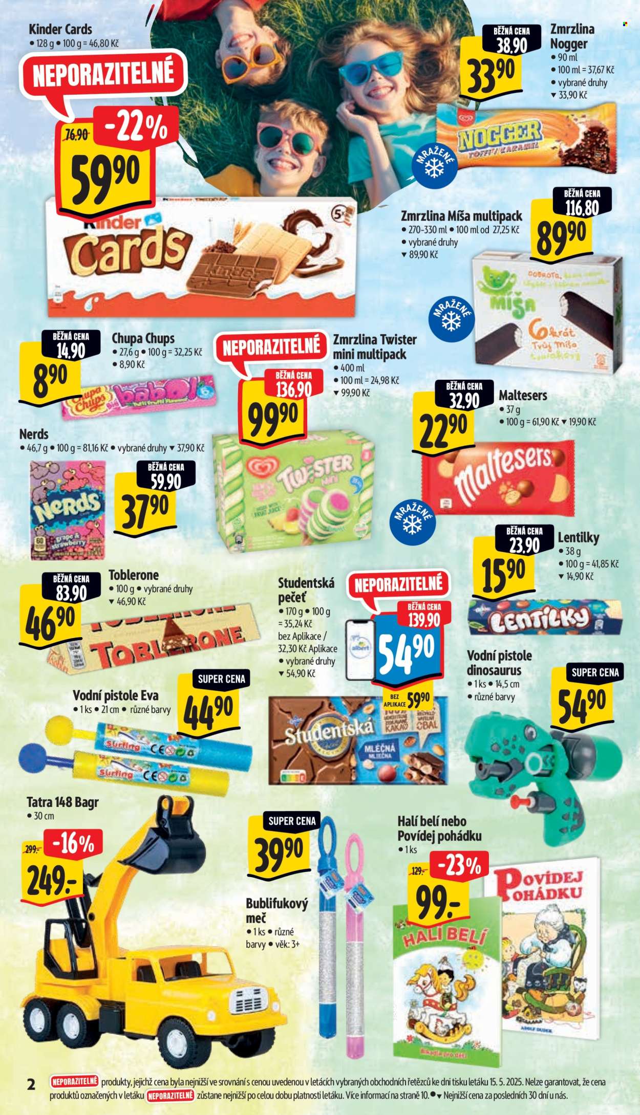 Leták Albert Supermarket - 21.5.2025 - 27.5.2025. Strana 1