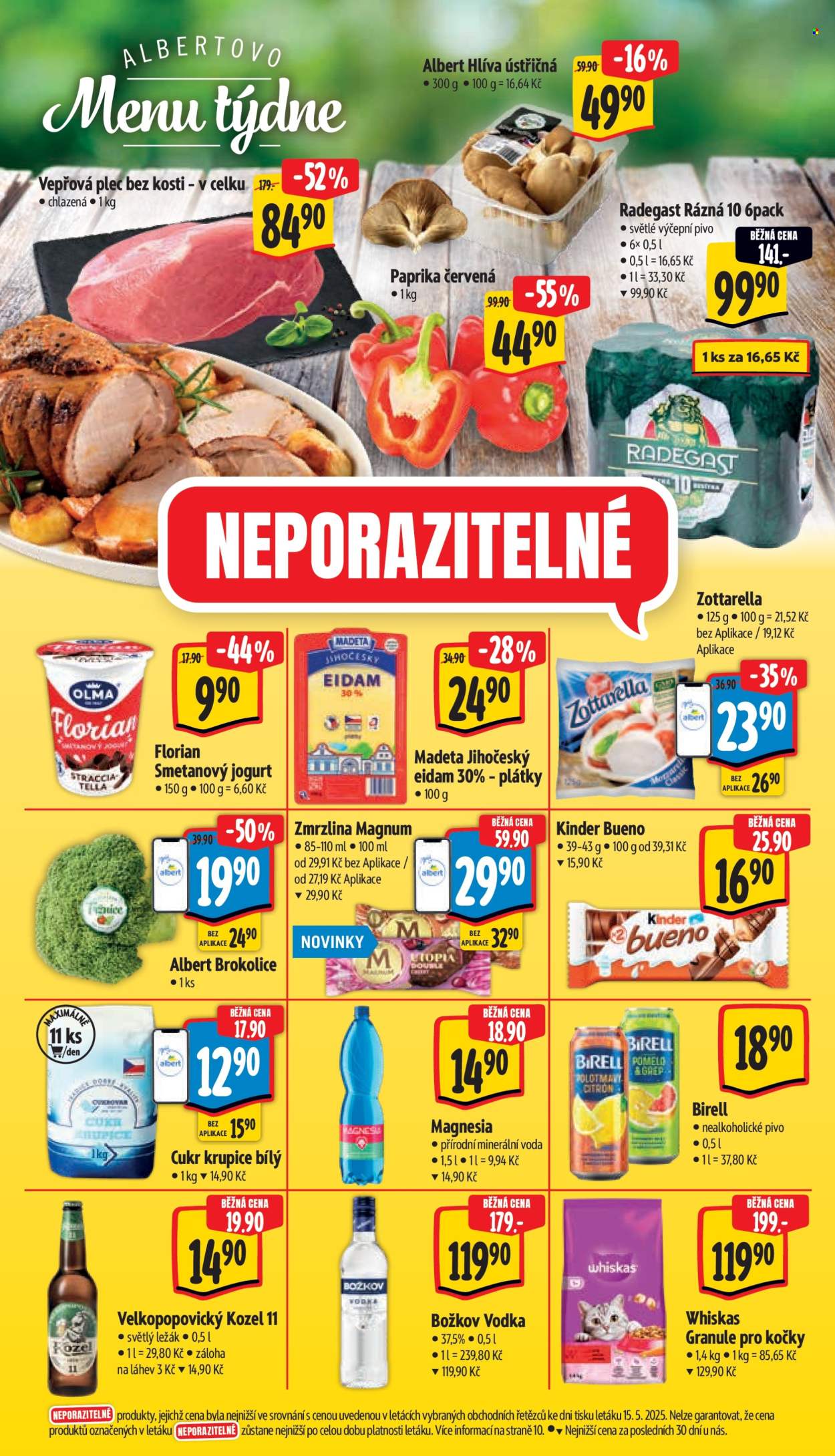 Leták Albert Supermarket - 21.5.2025 - 27.5.2025. Strana 1