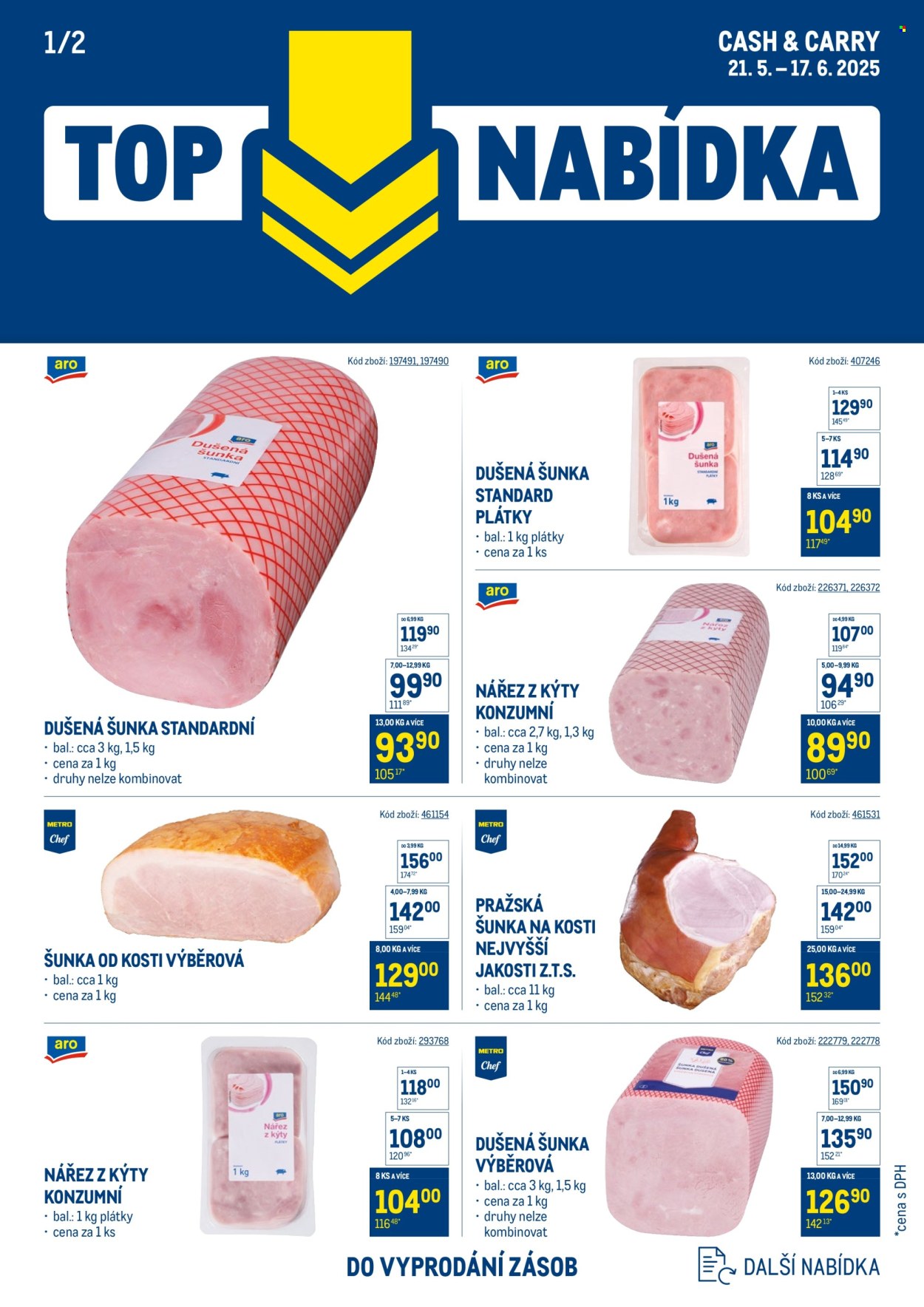 Leták MAKRO - 21.5.2025 - 17.6.2025. Strana 1