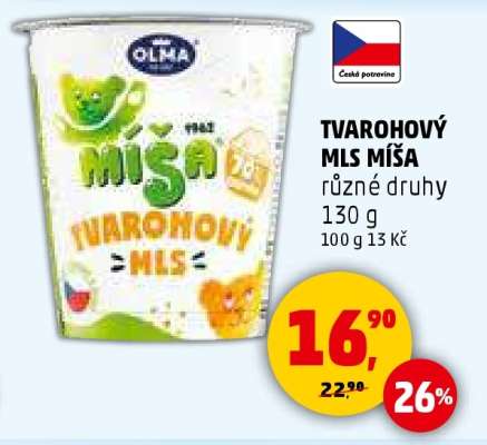TVAROHOVÝ MLS MÍŠA