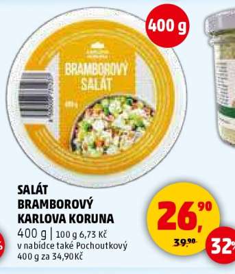 SALÁT BRAMBOROVÝ KARLOVA KORUNA