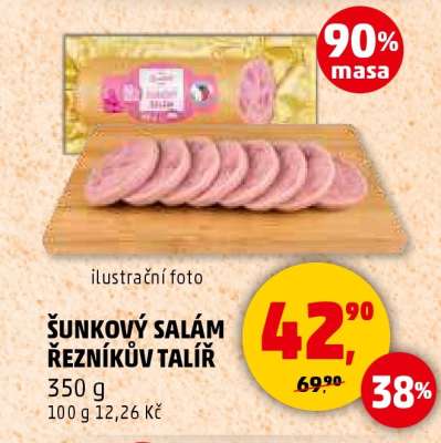 ŠUNKOVÝ SALÁM ŘEZNÍKŮV TALÍŘ