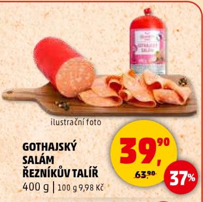 GOTHAJSKÝ SALÁM ŘEZNÍKŮV TALÍŘ