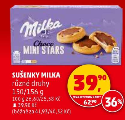 SUŠENKY MILKA