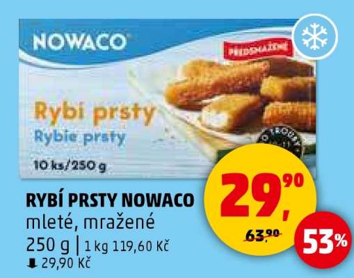 RYBÍ PRSTY NOWACO