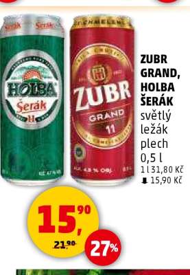 Zubr Grand, Holba Šerák